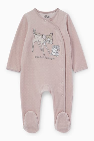 Baby: meisjes - Bambi - babypyjama - roze