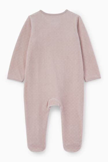 Baby: meisjes - Bambi - babypyjama - roze