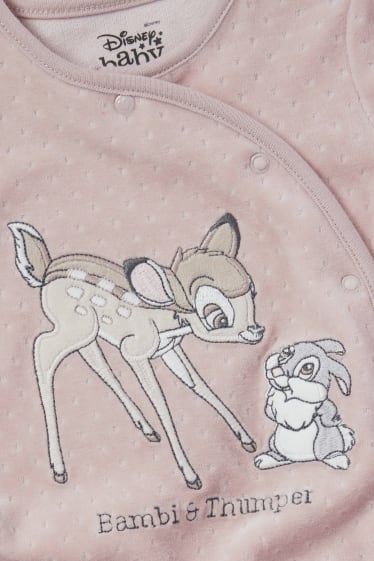 Miminka - Bambi - pyžamo pro miminka - růžová