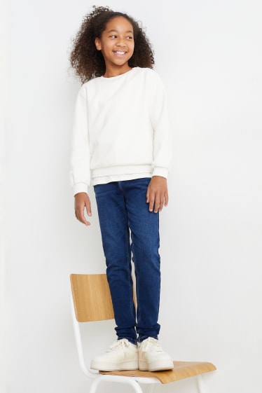 Bambini - Skinny jeans - jeans termici - LYCRA® - jeans blu