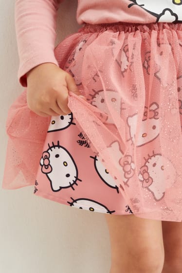 Dzieci - Hello Kitty - spódnica - jasnoróżowy