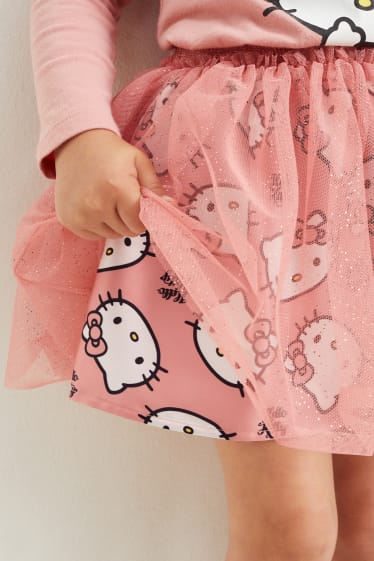 Nena - Hello Kitty - faldilla - rosa