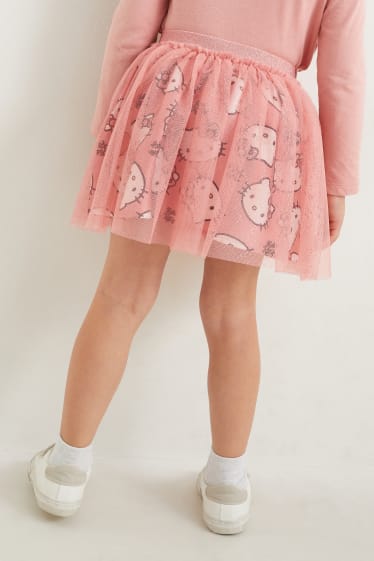 Nena - Hello Kitty - faldilla - rosa