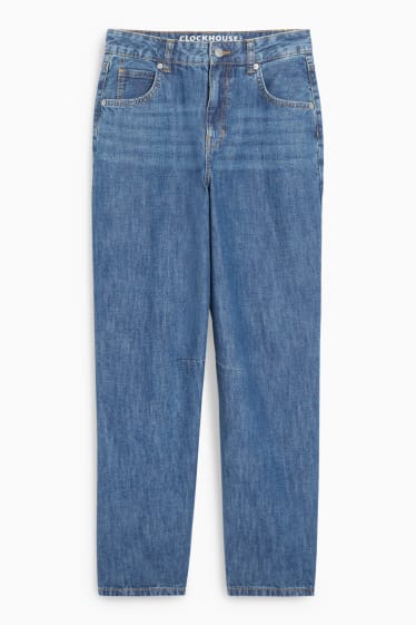 Ados & jeunes adultes - CLOCKHOUSE - relaxed jean - mid waist - jean bleu