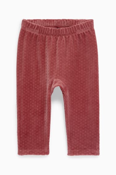 Bébés filles - Petit lapin - pyjama d’hiver pour bébé - 2 pièces - beige