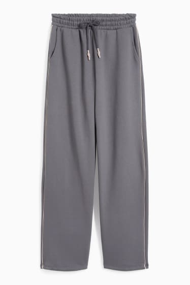 Dona - Pantalons de xandall - gris fosc