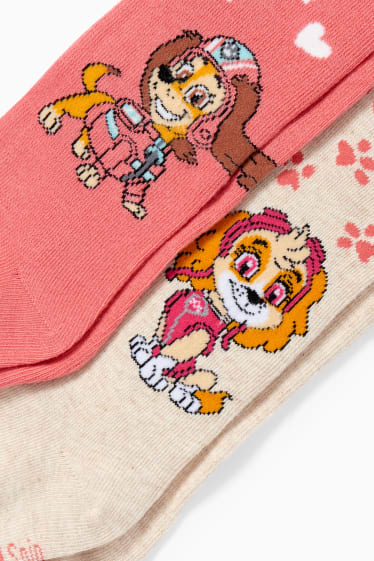 Bambini - Confezione da 2 - PAW Patrol - calzamaglia con motivo - fucsia