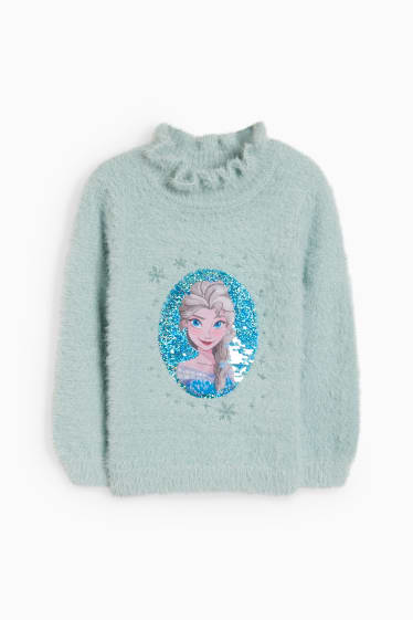Children - Frozen - jumper - mint green