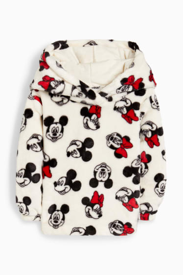 Enfants - Disney - sweat à capuche en polaire - blanc