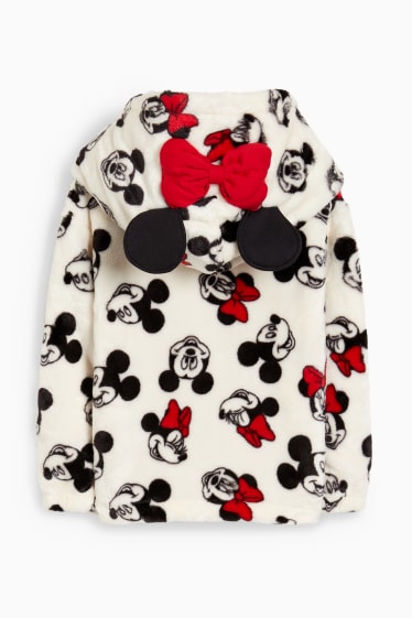 Bambine - Disney - felpa di pile - bianco