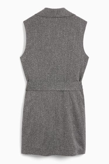 Donna - Gilet - grigio / nero