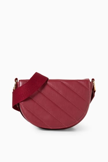 Niños - Bolso bandolera pequeño - polipiel - rojo oscuro