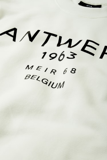 Men - Sweatshirt - cremewhite