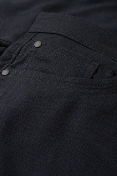 Men - Trousers - regular fit - Flex - dark blue