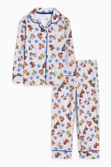 Enfants garçons - Pat' Patrouille - pyjama - 2 pièces - gris clair chiné