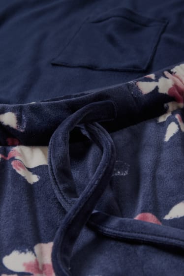 Femmes - Pyjama d’hiver - bleu foncé
