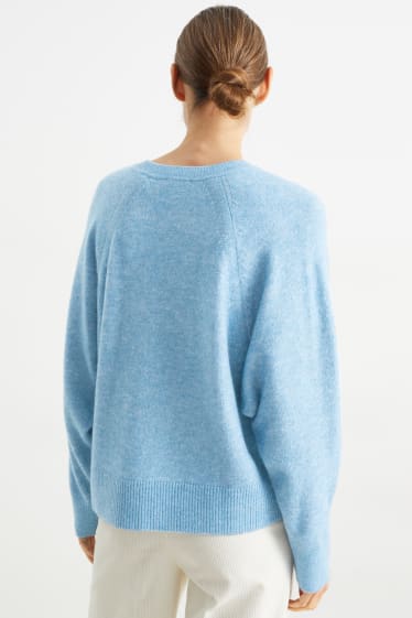 Femmes - Pullover - bleu clair