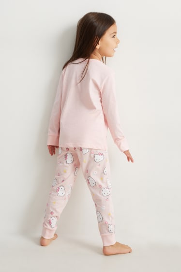 Niños - Hello Kitty - pijama - 2 piezas - rosa