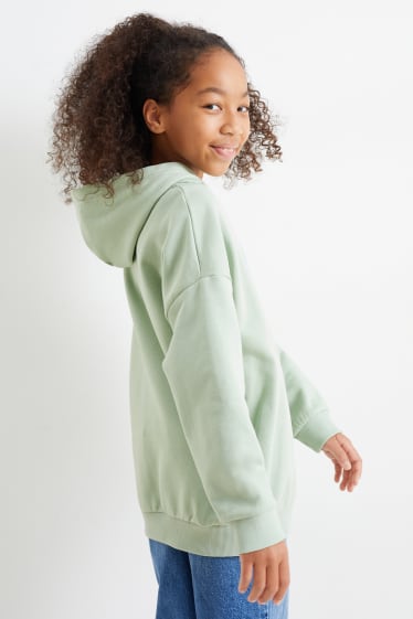 Kinder Mädchen - Hoodie - mintgrün