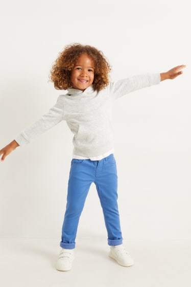 Kinder Jungen - Multipack 6er - Jeans, Thermohose und Jogginghose - Slim Fit - schwarz