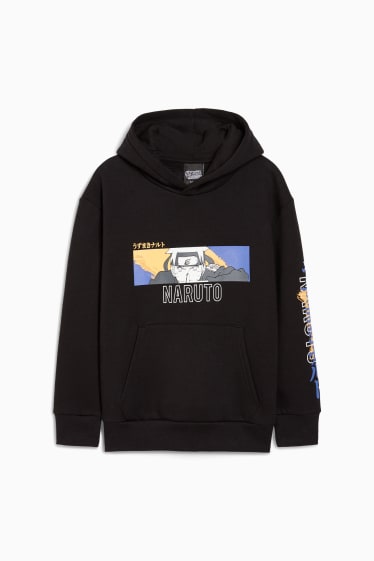 Enfants garçons - Naruto - sweat à capuche - noir