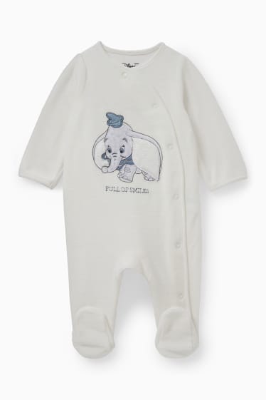 Baby Buben - Dumbo - Baby-Schlafanzug - cremeweiß