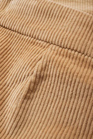 Dames - Corduroy rok - beige