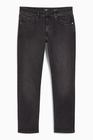Pánské - Slim jeans - džíny - tmavošedé