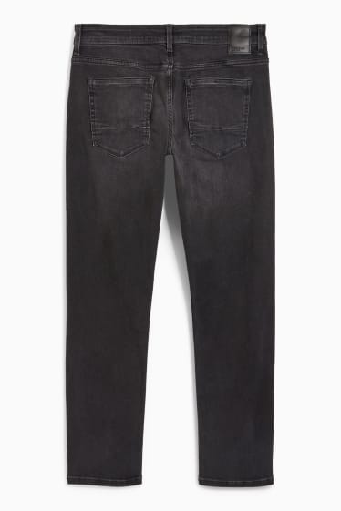 Mężczyźni - Slim jeans - dżins-ciemnoszary
