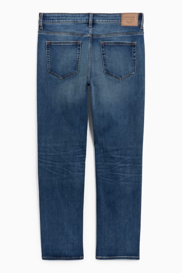 Uomo - Straight jeans - jeans termici - jog denim- LYCRA® - jeans blu scuro