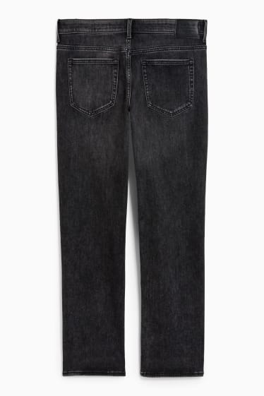 Hommes - Straight jean - jean doublé - jog denim - LYCRA® - jean gris foncé