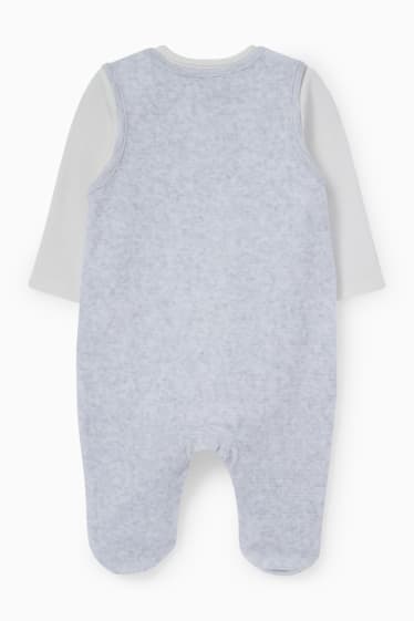 Nadó nen - Rudolf - pijama d’una peça - 2 peces - gris clar