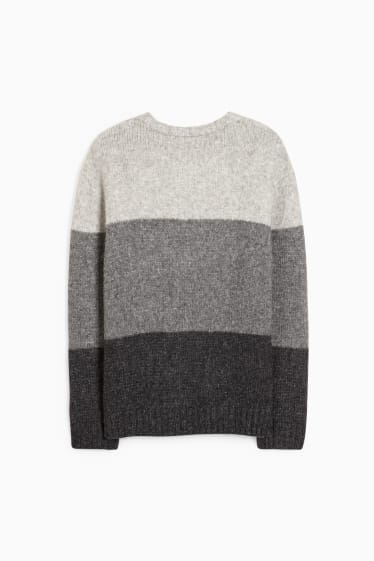 Hommes - Pull - gris