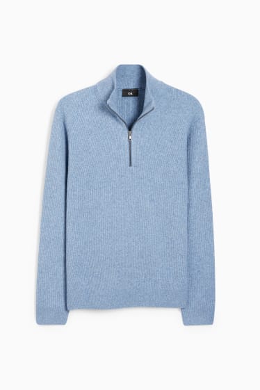 Hommes - Pull - bleu clair
