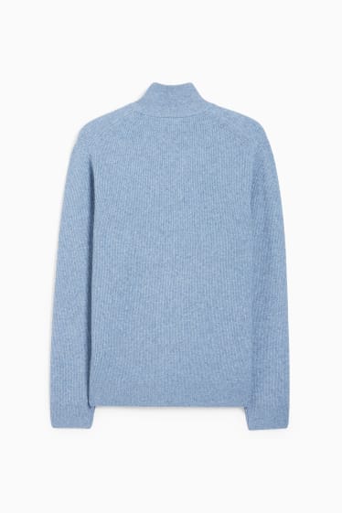 Hommes - Pull - bleu clair