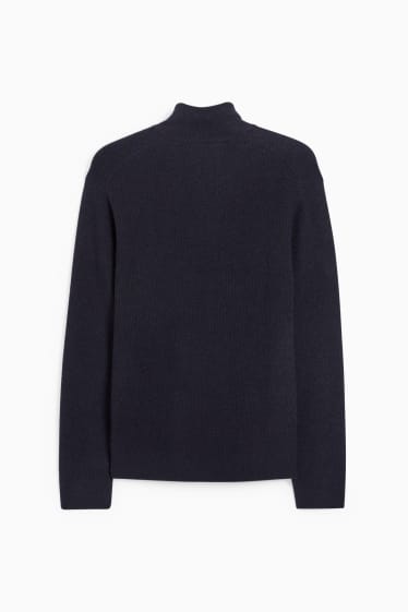 Hommes - Pull - bleu foncé