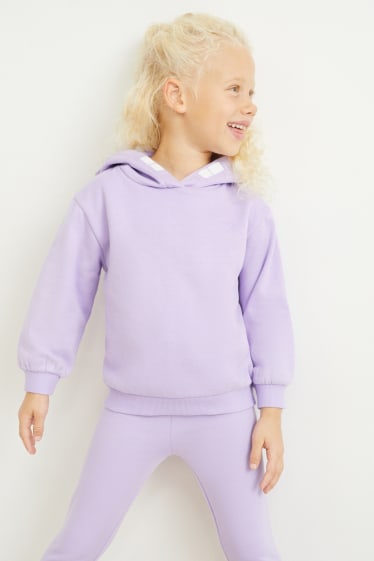 Enfants - Sweat à capuche - lilas