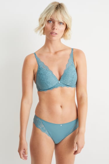 Femmes - Culotte - turquoise