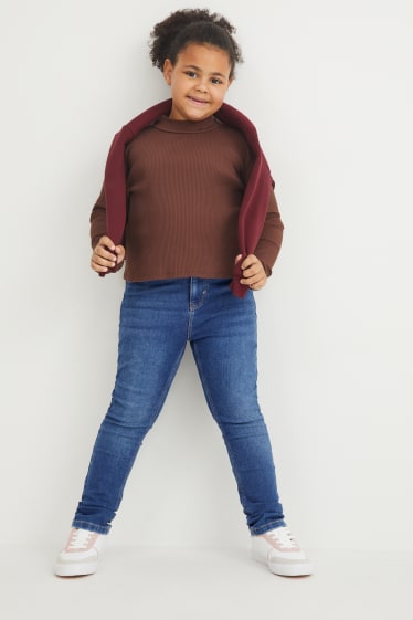 Dzieci - Rozszerzana rozmiarówka - wielopak, 2 pary - skinny jeans - LYCRA® - dżins-niebieski
