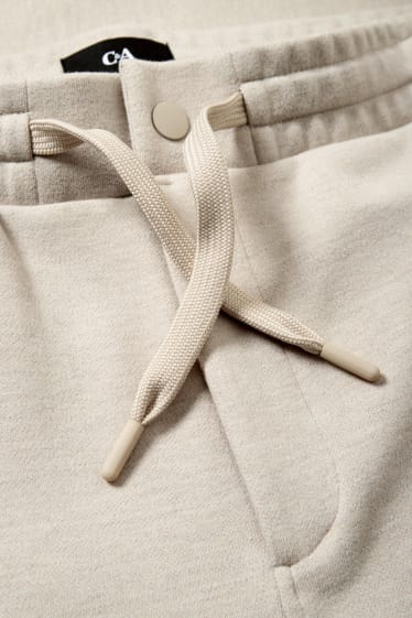 Men - Joggers - beige