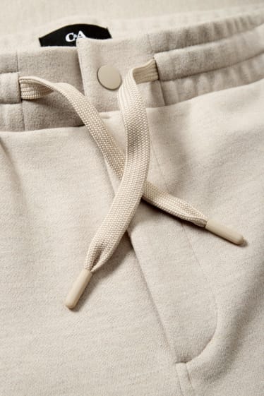 Heren - Joggingbroek - beige