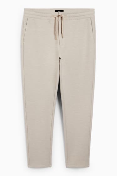 Men - Joggers - beige