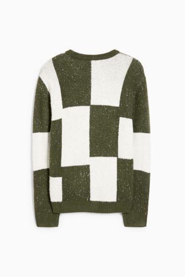 Uomo - Maglione - verde scuro