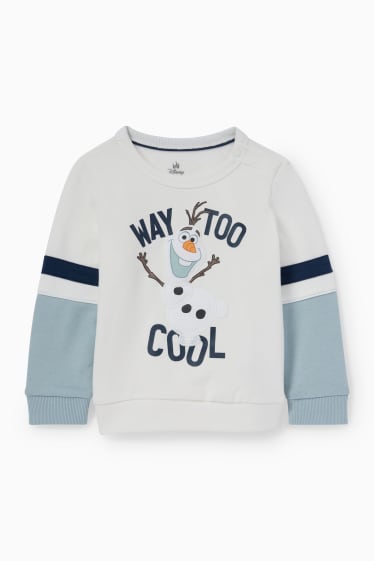Baby Jungen - Frozen - Baby-Sweatshirt - cremeweiß