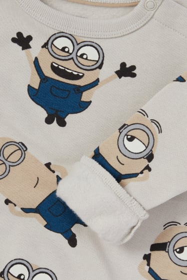 Neonati - Minions - completo per neonati - 2 pezzi - beige