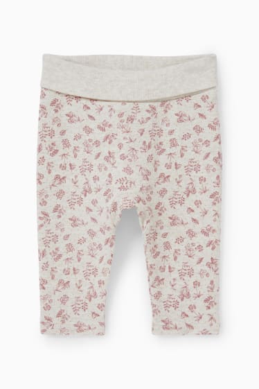 Baby: meisjes - Bambi - baby-outfit - 3-delig - beige