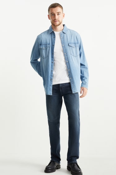 Hombre - Regular jeans - LYCRA® - vaqueros - azul oscuro