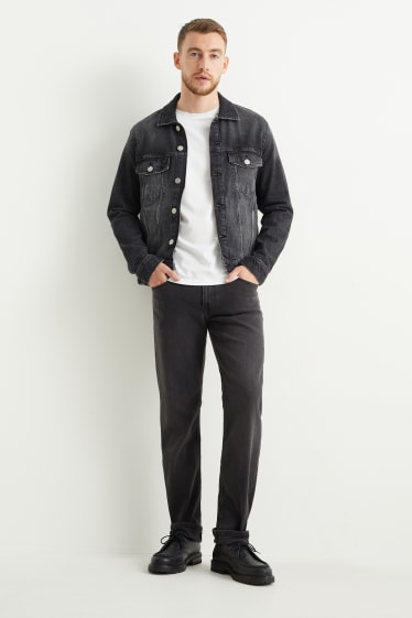 Hombre - Slim jeans - vaqueros - gris oscuro