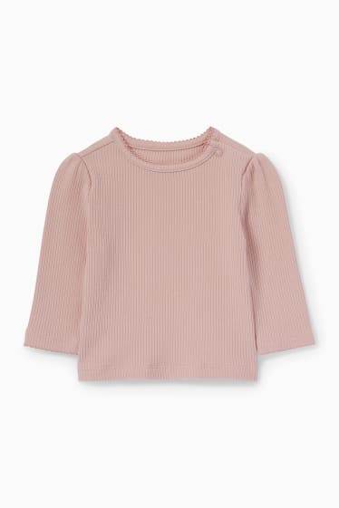 Babys - Babyoutfit - 2-delig - roze