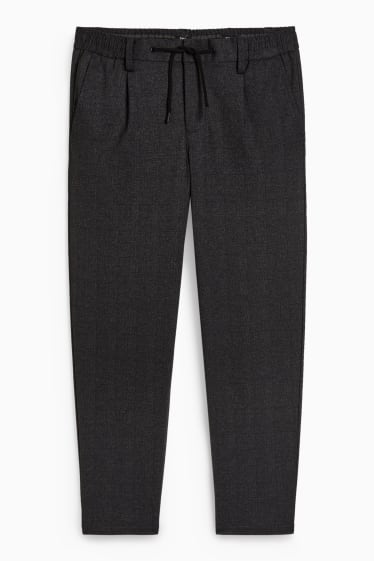 Uomo - Pantaloni - tapered fit - Flex - nero